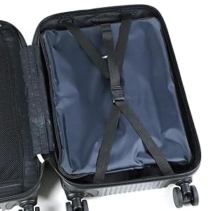 Amazon | [イノベーター] スーツケース ベーシック 3.3kg カーキ